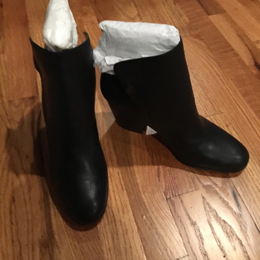 1. State Black Booties Size 11